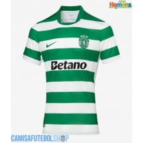 Camisa de time de futebol Sporting CP Replicas 1º Equipamento 2025-26 Manga Curta